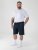 D555 Mitchell 2 Stretch Shorts met Elastische Taille Marineblauw - Joggingbroeken & shorts - Joggingbroeken & Shorts Heren Grote Maten