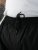 D555 Thomas Stretch Shorts met Elastische Taille Zwart - Shorts - Grote Maten Korte Broeken Heren