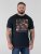 D555 Otto Official Pink Floyd 50th Anniversary T-shirt met Print Marineblauw - T-shirts - Grote Maten T-shirts Heren