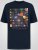 D555 Otto Official Pink Floyd 50th Anniversary T-shirt met Print Marineblauw - T-shirts - Grote Maten T-shirts Heren