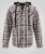 D555 Hayes Overshirt Grijs - Hemden - Overhemden Grote Maten Heren