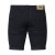 D555 Jude Stretch Denim Shorts Black - Shorts - Grote Maten Korte Broeken Heren