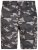 D555 Chadwick Shorts Green Camo - Shorts - Grote Maten Korte Broeken Heren