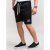 D555 Harvey Fleece Shorts Black - Joggingbroeken & shorts - Joggingbroeken & Shorts Heren Grote Maten