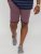 D555 Bandit Ao Micro Print Stretch Chino Shorts - Shorts - Grote Maten Korte Broeken Heren