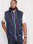 D555 Blake Sleeveless Hoodie Navy - Sweaters & hoodies - Sweaters & Hoodies Grote Maten Heren