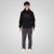 Double Outfitters MTOP-1146 Hoodie Zwart - Sweaters & hoodies - Sweaters & Hoodies Grote Maten Heren