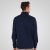 Double Outfitters MTOP-1163 Sweater met halve rits Navyblauw - Sweaters & hoodies - Sweaters & Hoodies Grote Maten Heren