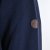 Double Outfitters MTOP-1163 Sweater met halve rits Navyblauw - Sweaters & hoodies - Sweaters & Hoodies Grote Maten Heren