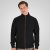Double Outfitters SEL-1168 Sweatvest met rits Zwart - Sweaters & hoodies - Sweaters & Hoodies Grote Maten Heren