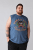 Kam Jeans 5763 Hawaii Surf Vest Vintage Indigo - T-shirts - Grote Maten T-shirts Heren