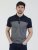 Mish Mash Doha Contrast Polo Navy - Polo shirts - Grote Maten Poloshirts Heren