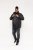 D555 Fargo Five Pocket Jacket With Ribbed Neck and Inner Quilting Black - Jassen - Grote Maten Herenjassen