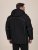 D555 Jamie Soft Shell Detachable Hood Padded Jacket Zwart - Jassen - Grote Maten Herenjassen