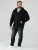 D555 Cantor Hoodie Black - Sweaters & hoodies - Sweaters & Hoodies Grote Maten Heren