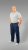20 Nodi Grecale Stretch Fleece Cotton Sports Pants with Enzyme and Soft Touch Treatment Navy - Joggingbroeken & shorts - Joggingbroeken & Shorts Heren Grote Maten