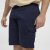 North Latitude 51133 cargo shorts marineblauw - Shorts - Grote Maten Korte Broeken Heren
