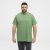 North Latitude Allover Printed T-shirt Middengroen - T-shirts - Grote Maten T-shirts Heren