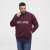 North Latitude Half Zip Sweater Bordeaux - Sweaters & hoodies - Sweaters & Hoodies Grote Maten Heren