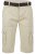 Kam Jeans 379 Shorts Stone - Shorts - Grote Maten Korte Broeken Heren