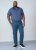 Duke Bailey Relaxed Comfort Fit Stretch Jeans With Elasticated Waist Stonewash - Jeans & Broeken - Jeans & Broeken Grote Maten Heren