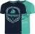 Kam Jeans 547 2-pack T-shirt - T-shirts - Grote Maten T-shirts Heren
