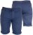D555 Aaron Blue - Shorts - Grote Maten Korte Broeken Heren