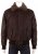 Woodland Aviator Leather jacket Brown - Jassen - Grote Maten Herenjassen