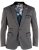 D555 Trenton Blazer - Pakken - Grote Maten Kostuum Heren