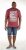 D555 Francis Burgundy T-shirt - T-shirts - Grote Maten T-shirts Heren