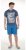 D555 Francis Blue T-shirt - T-shirts - Grote Maten T-shirts Heren