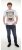 D555 Roderick White T-shirt - T-shirts - Grote Maten T-shirts Heren