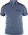 D555 Jones Polo Denim Marl/Navy - Polo shirts - Grote Maten Poloshirts Heren