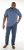 D555 Jones Polo Denim Marl/Navy - Polo shirts - Grote Maten Poloshirts Heren