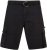 Kam Jeans Belted Cargo Shorts Black - Shorts - Grote Maten Korte Broeken Heren