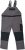Marc & Mark Work-bib Grey - Werkkleding - Werkkleding Grote Maten Heren