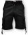 D555 Jarrod Cargo Short Black - Shorts - Grote Maten Korte Broeken Heren