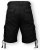 D555 Jarrod Cargo Short Black - Shorts - Grote Maten Korte Broeken Heren