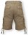 D555 Jarrod Cargo Short Khaki - Shorts - Grote Maten Korte Broeken Heren