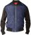 D555 LOUIS Lined Bomber Jacket Navy/Black - Jassen - Grote Maten Herenjassen