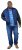 D555 LOUIS Lined Bomber Jacket Navy/Black - Jassen - Grote Maten Herenjassen