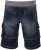 Kam Jeans Dito Denim Shorts Dark Used - Shorts - Grote Maten Korte Broeken Heren