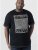 D555 OAKLEY LA Geometric Print Crew Neck T-Shirt Black - T-shirts - Grote Maten T-shirts Heren