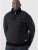 D555 REMINGTON Sweater With Woven Zipper Chest Pocket Black/Charcoal - Sweaters & hoodies - Sweaters & Hoodies Grote Maten Heren