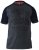 D555 HIRALDO Brooklyn Bikers Club T-Shirt Charcoal/Black - T-shirts - Grote Maten T-shirts Heren