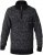 D555 REMINGTON Sweater With Woven Zipper Chest Pocket Black/Charcoal - Sweaters & hoodies - Sweaters & Hoodies Grote Maten Heren