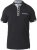D555 SWANN Short Sleeve Stretch Polo Black - Polo shirts - Grote Maten Poloshirts Heren