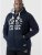 D555 Upton Hoodie Navy - Sweaters & hoodies - Sweaters & Hoodies Grote Maten Heren