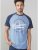 D555 Gunner T-shirt Blue - T-shirts - Grote Maten T-shirts Heren