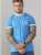 D555 Otis T-shirt Blue - T-shirts - Grote Maten T-shirts Heren